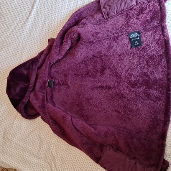 Super soft fuzzy zip hoodie coat - Picture 2 of 5